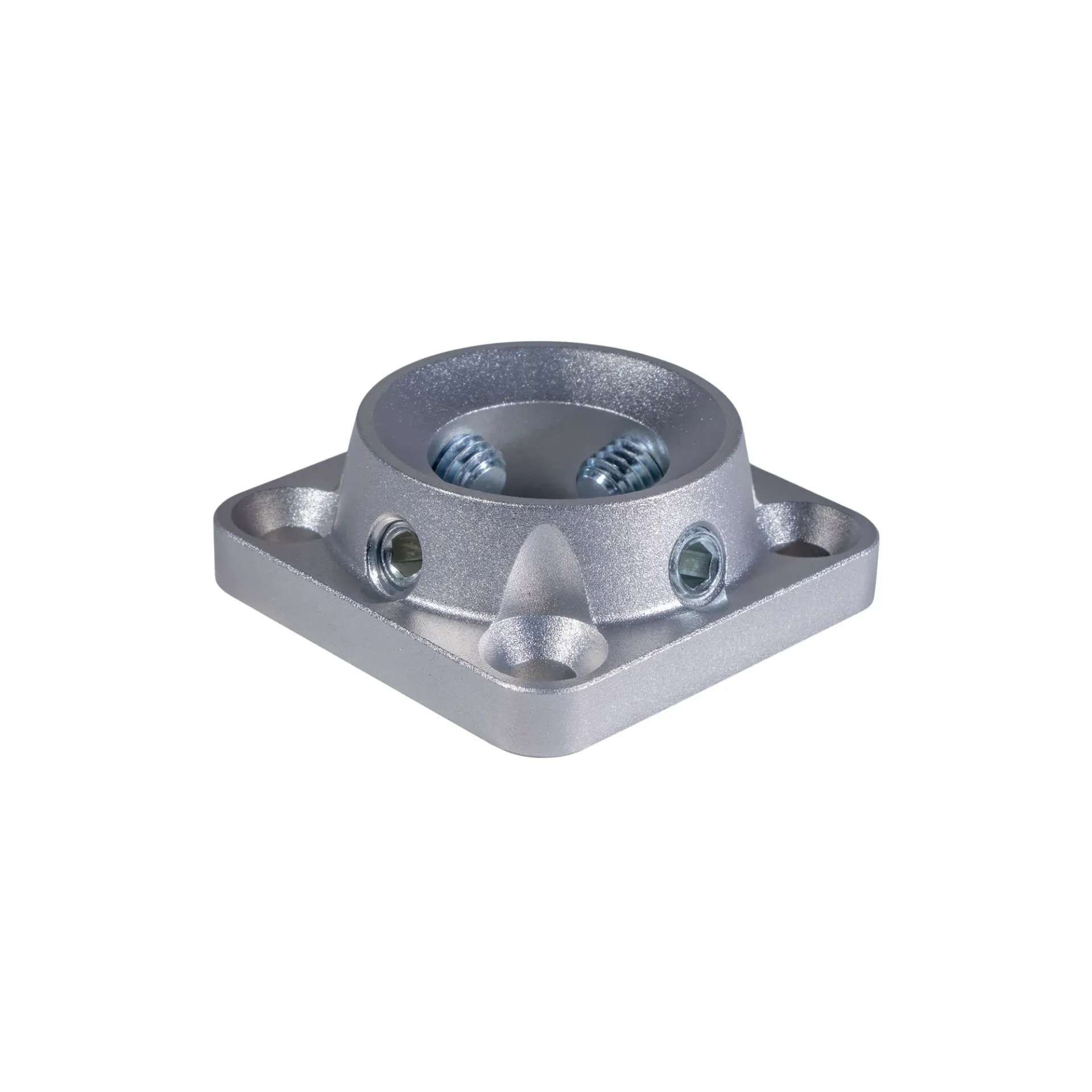 [1218A] 4 Hole Connector, Receiver, Al