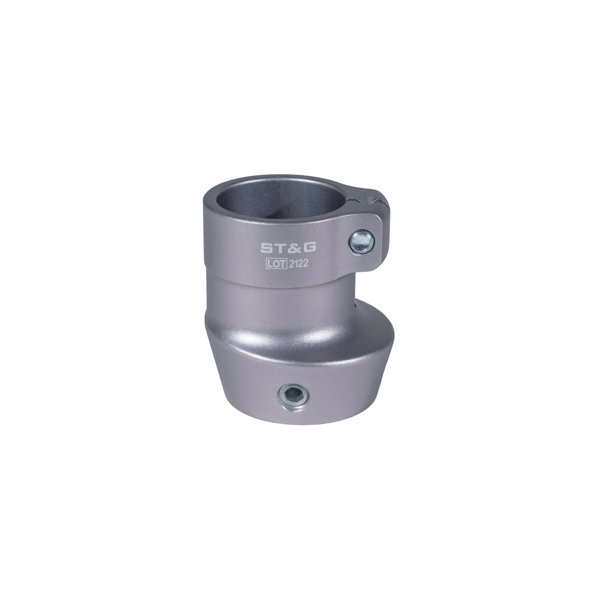 [1222A] Offset Tube Clamp, 30mm, AL