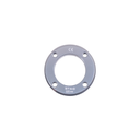 4 Hole Threaded Base Plated with Center Hole, Al