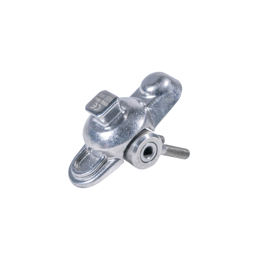 [1232S] Single Axis Foot Adapter, SS, Small