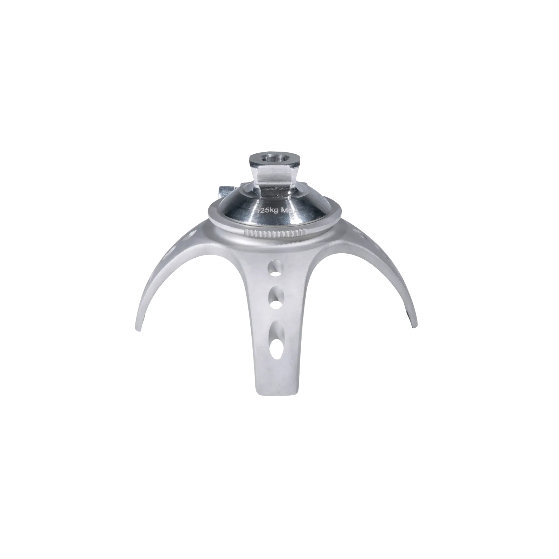 [1254S] SS 3 Prong Rotating Base with SS Rotating Pyramid (1221S & 1225S)