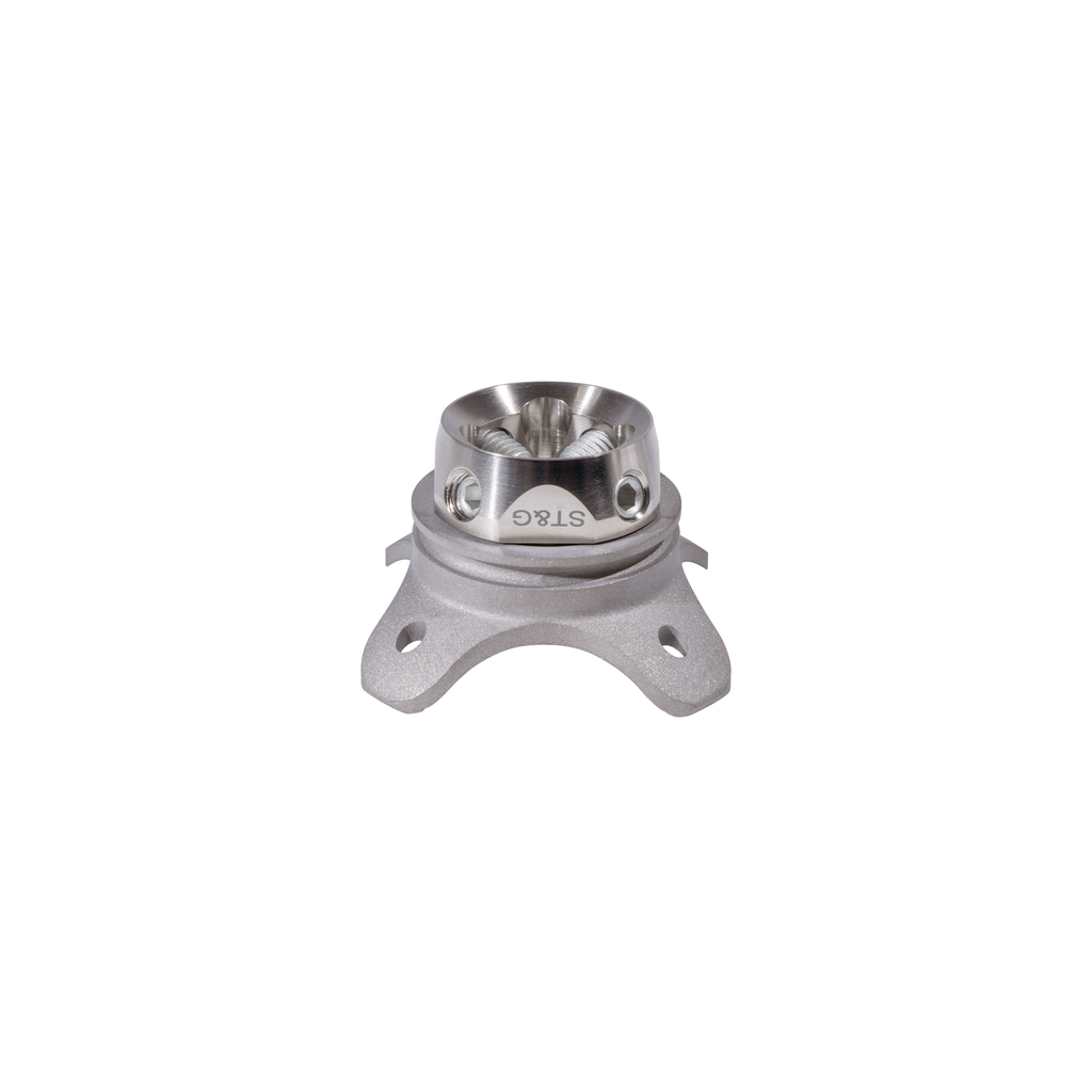 [1257T] 4 Prong Rotating Base with Rotating Receiver, Ti (1223T & 1216T)