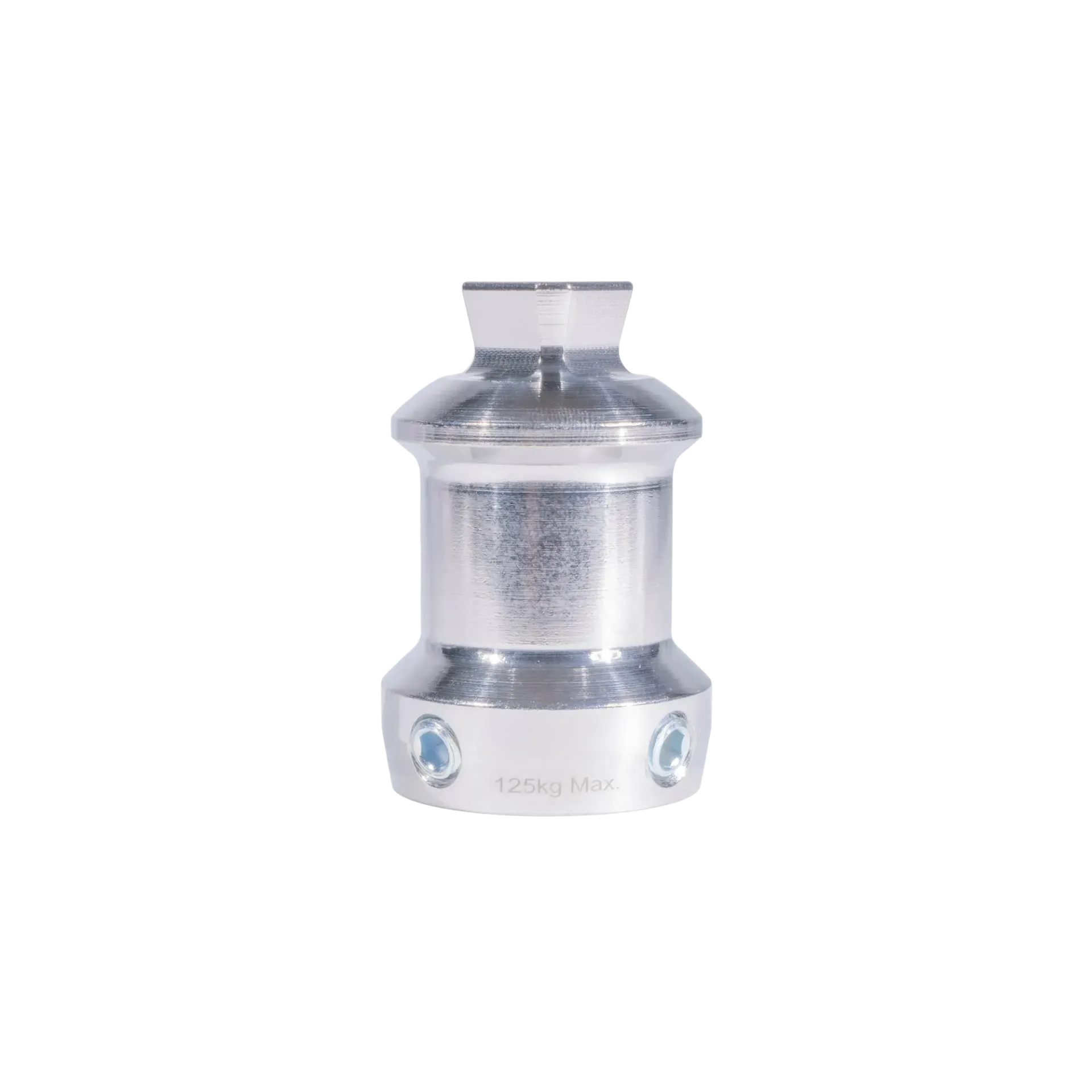Double Ended Adapter with Pyramid, 60mm, SS