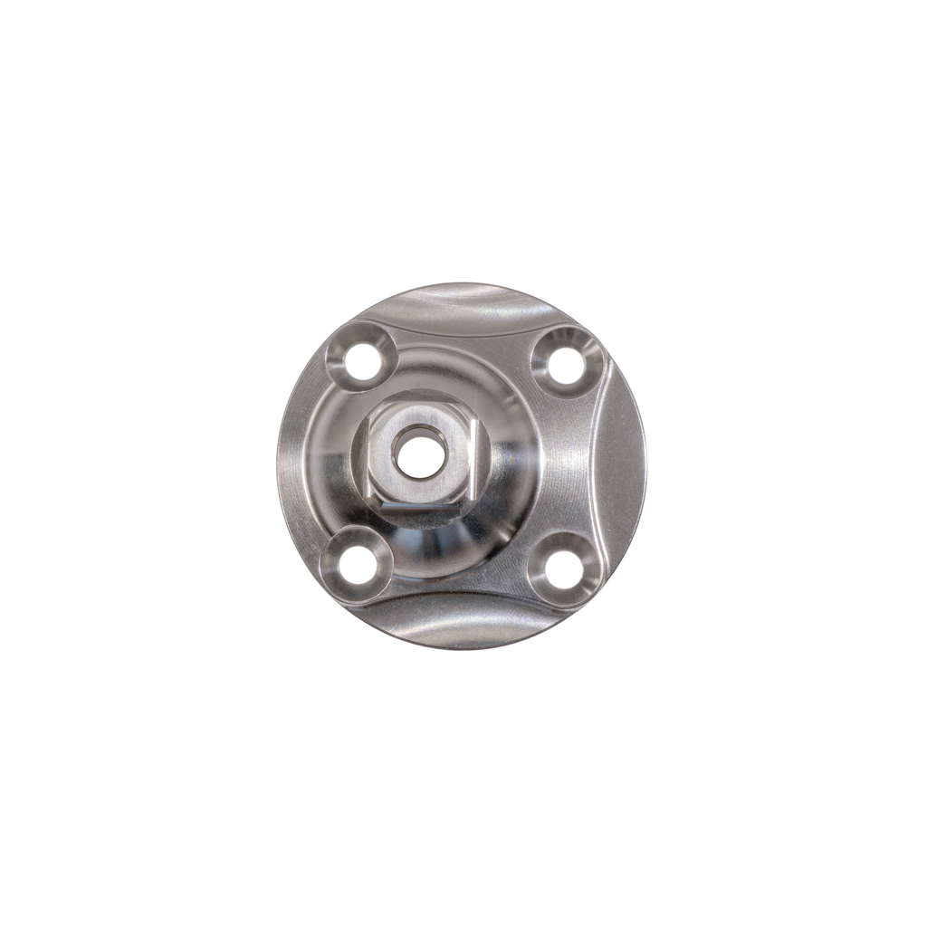 [1817T] Linear Offset 4 Hole Pyramid w/Round Base, Ti