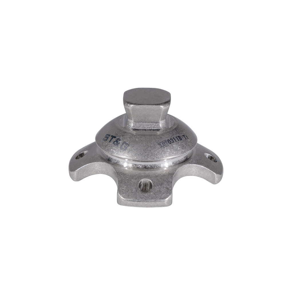Heavy Duty 4 Ear Connector, Pyramid for 375lbs, Ti