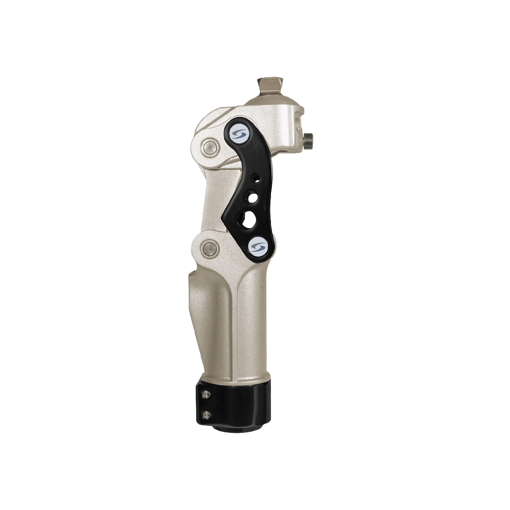 [L1322] Polycentric Pneumatic 4 Bar Knee with Manual Lock (Lotus)