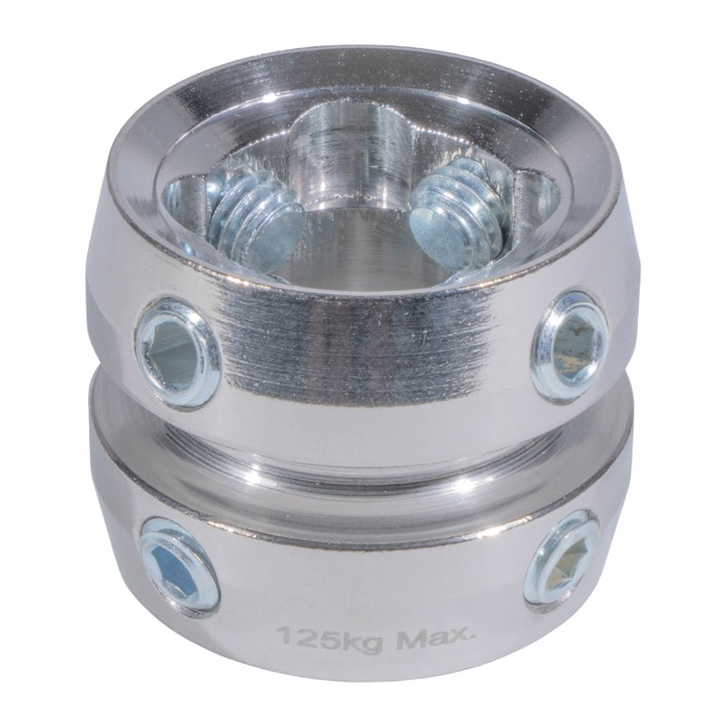 [1201A] Double Ended Adapter, 32mm, Al
