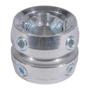 Double Ended Adapter, 32mm, Al
