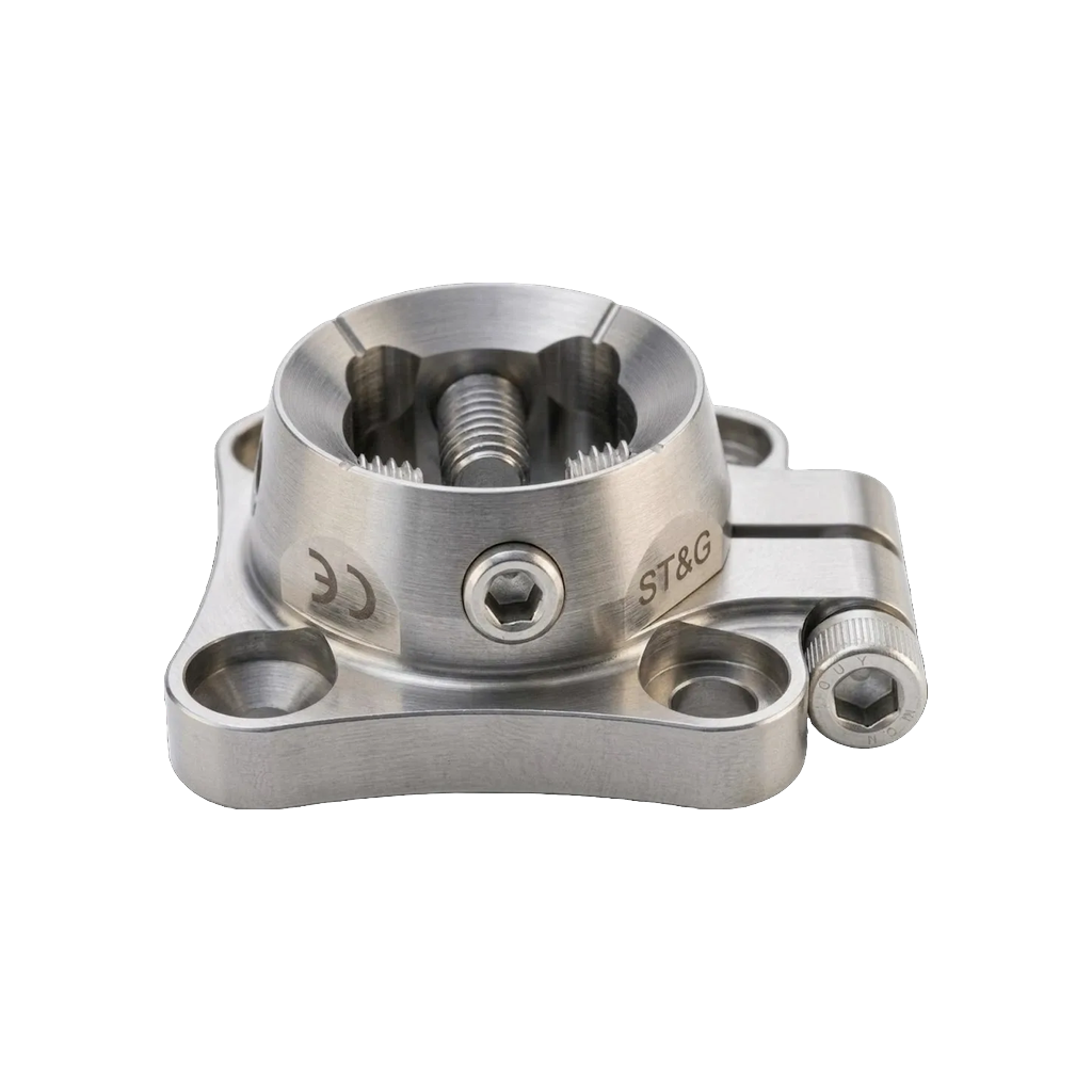 Ti 4 Hole Rotating Base with Ti Rotating Receiver (1214T & 1216T)
