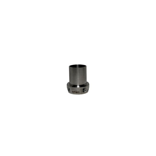Tube with Pyramid Receiver, 45mm, Ti
