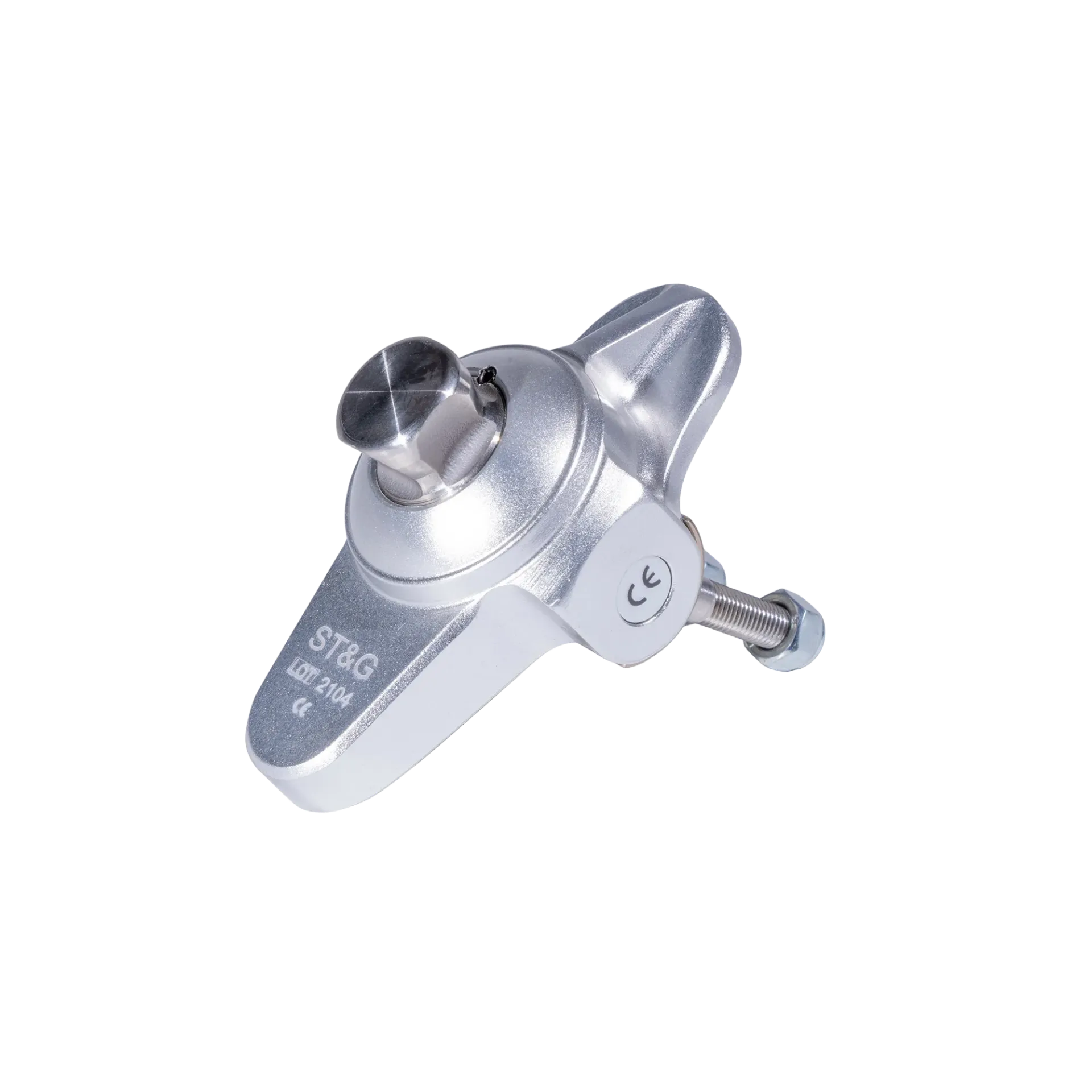 Single Axis Foot Adapter, Al, Large