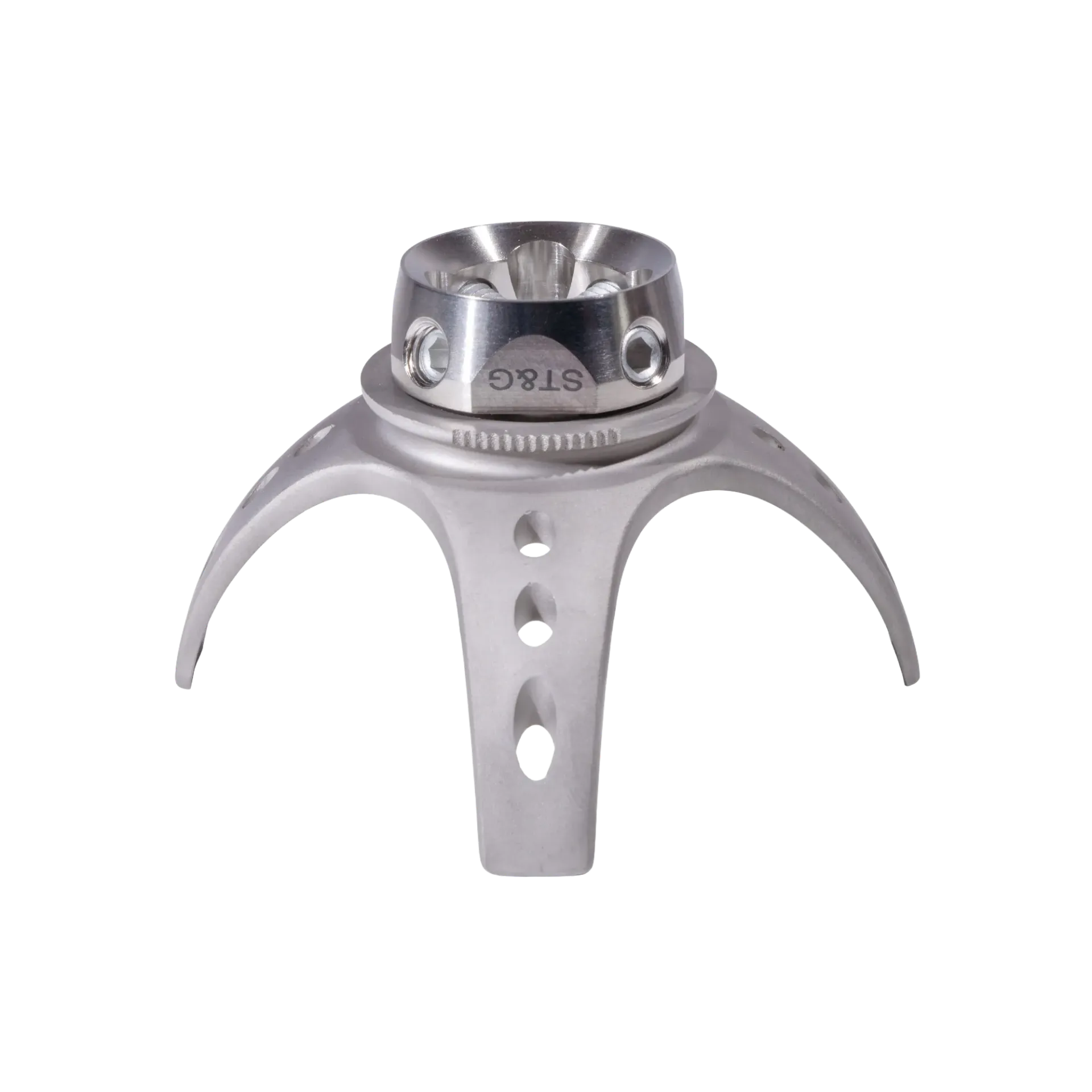 SS 3 Prong Base with Ti Rotating Receiver (1221S & 1216T)