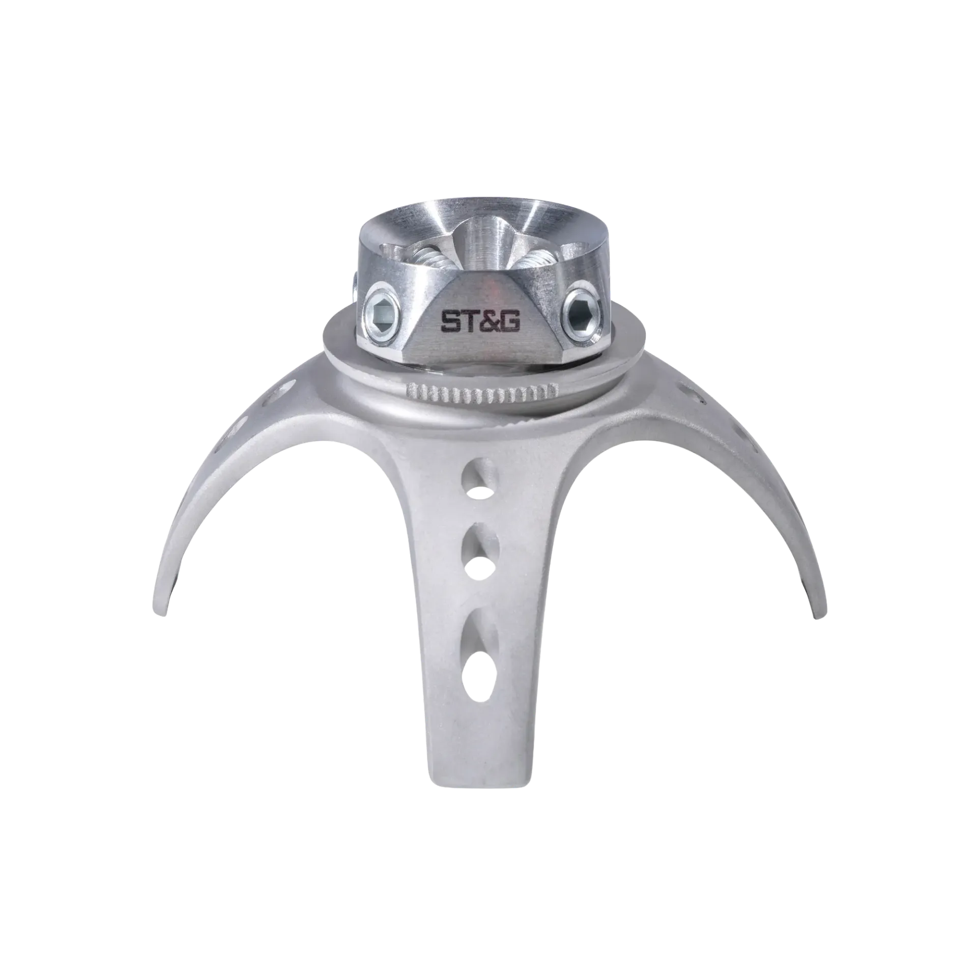 SS 3 Prong Base with SS Rotating Receiver (1221S & 1216S)