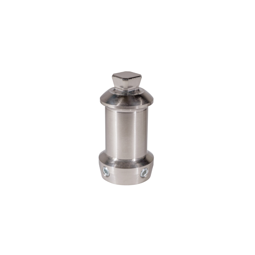 Double Ended Adapter with Pyramid, 75mm, Ti