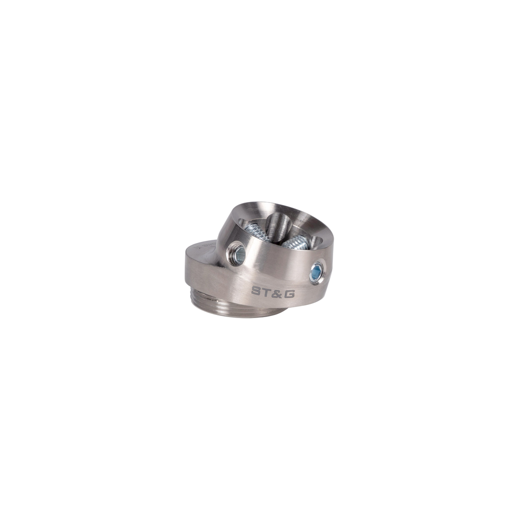 15 Degree Angled Offset Rotating Receiver, Ti