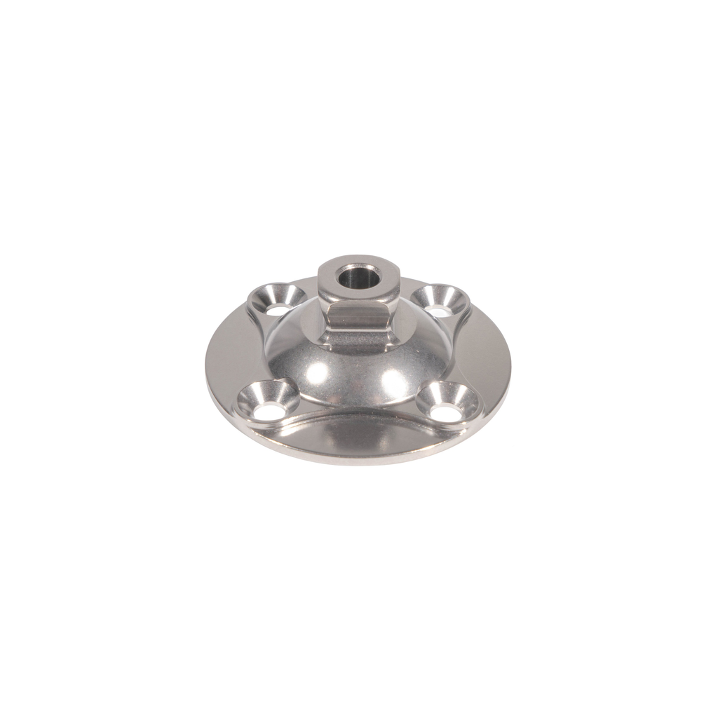 4 Hole Pyramid with Round Base, Ti