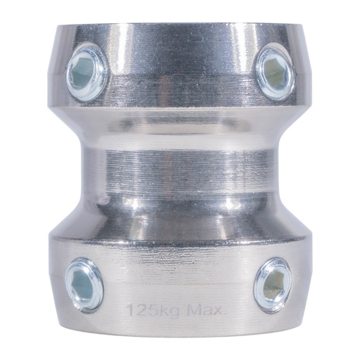 Double Ended Adapter, 45mm, Al